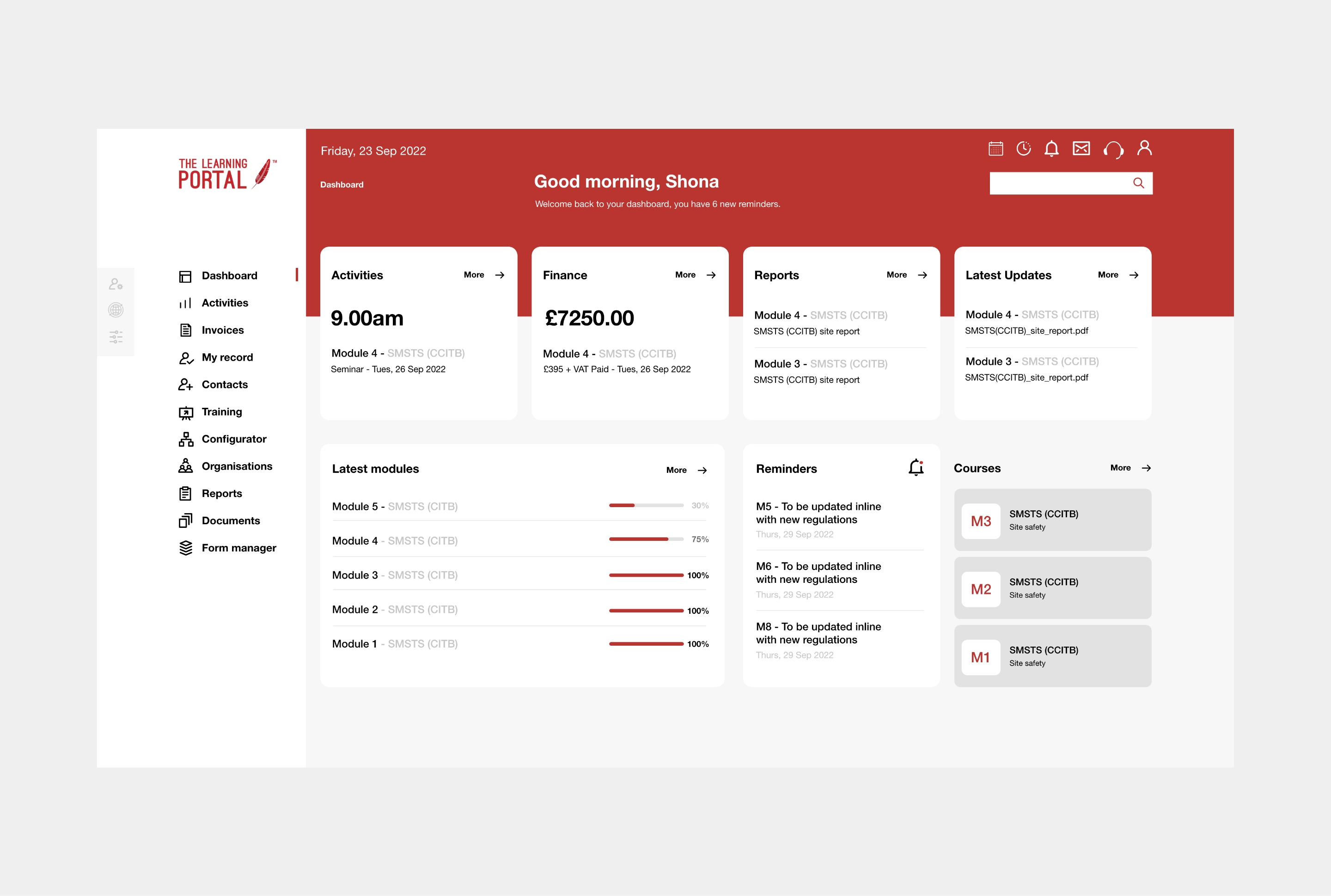 Portal Dashboard